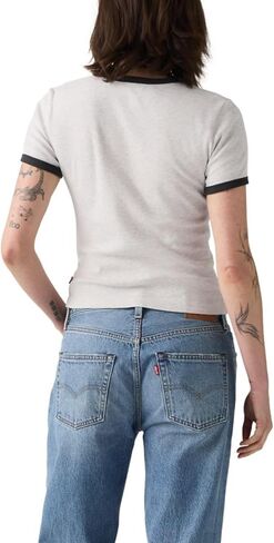 Levi's Women's Perfect Graphic Tee Shirt in Saudi Arabia