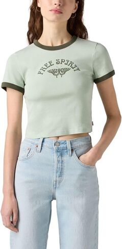 Levi's Women's Perfect Graphic Tee Shirt in Saudi Arabia
