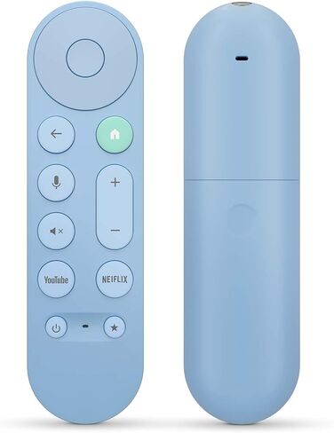 بديل صوتي لجهاز التحكم عن بعد Google Chromecast، لجهاز التحكم عن بعد Google TV وGoogle TV Streamer (أزرق) in Kuwait
