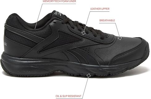 حذاء المشي للسيدات من Reebok WORK N CUSHION 4. 0 وايد دي in Kuwait