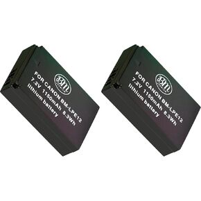 بي ام بريميوم بطارية LP-E12 لكاميرا كانون SX70 HS، ريبل SL1، EOS-M، EOS M2، EOS M10، EOS M50، EOS M100 كاميرا رقمية غير عاكسة in Kuwait