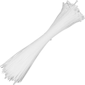 32 inch White Zip Ties Heavy Duty 50 PCS,220 lbs Ultra Strong Plastic Wire Ties, Large Cable Ties Extra Long Tie Wraps, Indoor and Outdoor UV Resistant (black, 32inch-50pcs) in Saudi Arabia