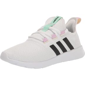 adidas Women's Cloudfoam Pure 2.0 Running Shoes, Core Black/Core Black/Light Purple, 8.5 M US in Saudi Arabia