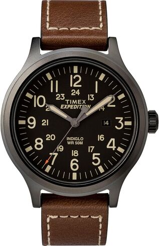 Timex Expedition Scout 40mm Men’s Talog Watch | الأيدي المضيئة | حزام مريح مريح قابل للتعديل | 24 ساعة الوقت | ساعة في الهواء الطلق الوعرة | 50 متر مقاومة للماء in Saudi Arabia