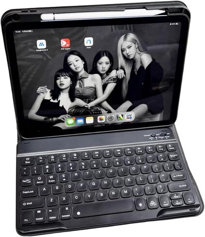 AnMengXinLing iPad Pro 11 2022/2021/2020 Keyboard Case, iPad Pro 11 4th/3rd/2nd Generation Case with Keyboard and Pencil Holder Magnetically Detachable Wireless Bluetooth Keyboard,Teal in Kuwait