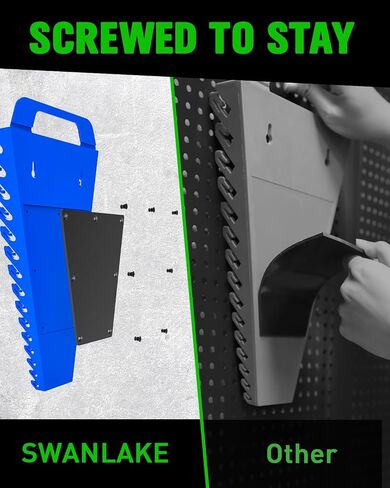 حامل صندوق أدوات أدوات Swanlake 4-Pack Magnetic Wrench ، 2pcs 15 شحمة و 2pcs منظمي مفحوتة 12 فحف ، SAE & Metric Ratchet Box for Tool in Kuwait