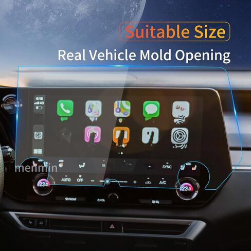Suitable for 2022-2025 Lexus LX600h/700h Luxury/700h+F Sport AWD 12.3-inch screen protector film 9H Blue Tempered Glass GPS Navigation Touchscreen Protector accessories in Kuwait