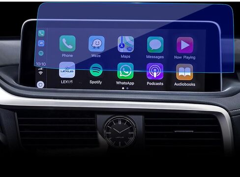 Suitable for 2022-2025 Lexus LX600h/700h Luxury/700h+F Sport AWD 12.3-inch screen protector film 9H Blue Tempered Glass GPS Navigation Touchscreen Protector accessories in Kuwait