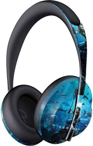 Skinit Decal Audio Skin Compatible with Bose Noise Cancelling Headphones 700 - Officially Licensed Warner Bros Aquaman King of The Seas Design in Saudi Arabia