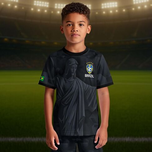 Brazilian Jersey Boys, Brazil Soccer Jerseys, Brazil Jersey Kids, Brazilian Soccer Shirt, Youth Jerseys in Saudi Arabia