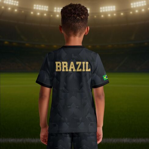 Brazilian Jersey Boys, Brazil Soccer Jerseys, Brazil Jersey Kids, Brazilian Soccer Shirt, Youth Jerseys in Saudi Arabia