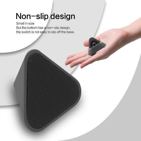 ECHZOVE Gray Charging Dock for Nintendo Switch Lite, USB Type-C Charger - Includes Nonskid Design & Portable Tabletop Mount in Saudi Arabia