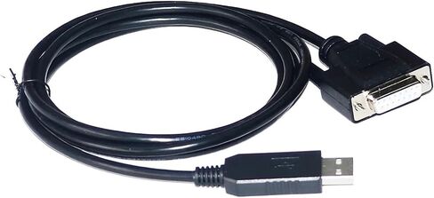 FT232RL رقاقة USB إلى D-SUB 9PIN DB9 أنثى RS232 كابل اتصال تسلسلي لأجهزة التحكم TD التي تعمل بالطاقة DSP إلى الكمبيوتر (5 متر، رقاقة FTDI FT232RL) in Kuwait