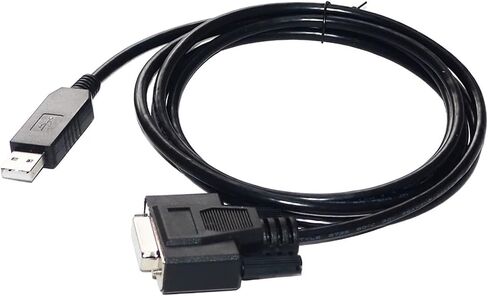 FT232RL رقاقة USB إلى D-SUB 9PIN DB9 أنثى RS232 كابل اتصال تسلسلي لأجهزة التحكم TD التي تعمل بالطاقة DSP إلى الكمبيوتر (5 متر، رقاقة FTDI FT232RL) in Kuwait