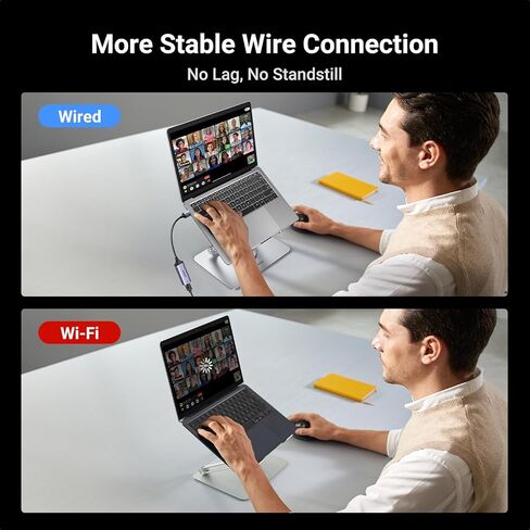 حزمة محول USB C إلى Ethernet بسرعة 2.5 جيجا بايت من UGREEN مع محول USB إلى Ethernet بسرعة 1 جيجا بايت in Kuwait