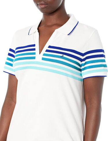 Nautica Women's Stretch Cotton Polo Shirt in Saudi Arabia