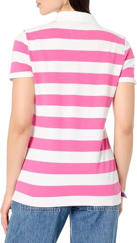 Nautica Women's 5-Button Short Sleeve Cotton Polo Shirt in Saudi Arabia