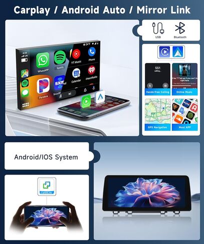 [8 CORE 4G+64G] Car Radio for Honda CRV CR-V 2017-2022 with Wireless Carplay/Android Auto, 12.3 Inch Android 13 IPS Touch Screen Car Stereo, Bluetooth, GPS, SWC, DSP + Backup Camera in Saudi Arabia