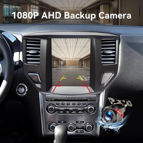 راديو ستيريو للسيارة Android 14 متوافق مع Nissan Pathfinder 2012-2020، 5G.8Core.10.4 بوصة يدعم راديو السيارة بتقنية البلوتوث، CarPlay اللاسلكي Android Auto/FM/GPS/SWC/وصلة مرآة/كاميرا احتياطية in Kuwait