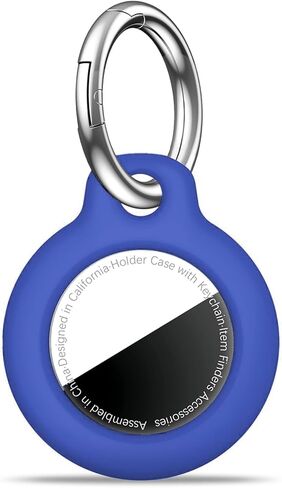 [4 Pack] for Air tag Holder Case with Keychain, Anti-Scratch for Airtags Key Chain for Apple for Air Tags, for Airtag Accessories for GPS Item Finder Tracker, Multicolor in Saudi Arabia