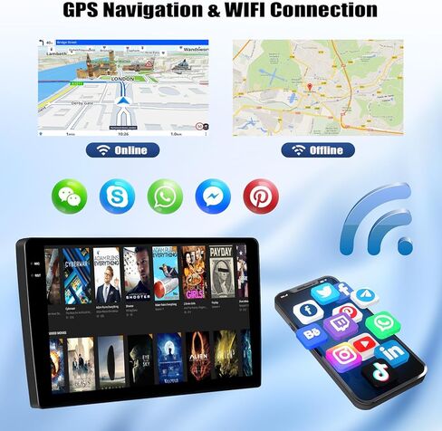 4G+128G Android 15 Car Stereo for Mazda 3 2004-2009 with Wireless CarPlay Android Auto 9" incell Touch Screen Car Radio Bluetooth GPS WiFi RDS FM HD Backup Camera in Saudi Arabia