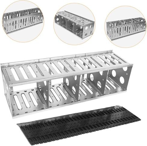 jojofuny 1set Hard Disk Cage for Hard Drive Storage Shockproof and Heat Dissipating Design Easy Installation Multi-Drive Configuration Compatible and Systems in Saudi Arabia