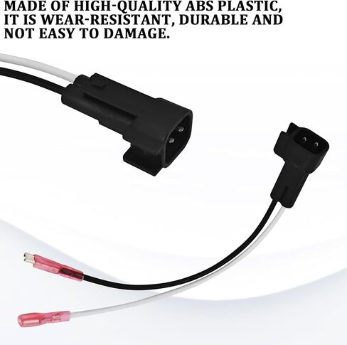 قطعتان بديلتان لسرج مكبر الصوت 72-4568، سرج أسلاك مكبر الصوت للباب الخلفي الأمامي Metra 72-4568، محول سلك مكبرات الصوت متوافق مع GM Motors Buick Cadillac Chevy Oldsmobile in Kuwait