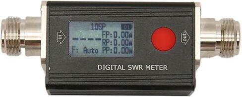 Ciciglow جهاز قياس SWR الرقمي 120 وات، 80-999 ميجا هرتز VHF UHF ثنائي الاتجاه راديو SWR متر مع شاشة LCD بإضاءة خلفية لفحص SWR للهوائي وقياس طاقة التردد اللاسلكي in Saudi Arabia