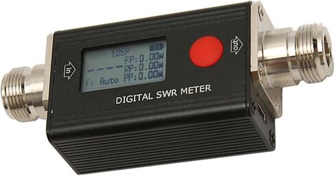 Ciciglow جهاز قياس SWR الرقمي 120 وات، 80-999 ميجا هرتز VHF UHF ثنائي الاتجاه راديو SWR متر مع شاشة LCD بإضاءة خلفية لفحص SWR للهوائي وقياس طاقة التردد اللاسلكي in Saudi Arabia