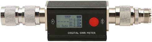 Ciciglow جهاز قياس SWR الرقمي 120 وات، 80-999 ميجا هرتز VHF UHF ثنائي الاتجاه راديو SWR متر مع شاشة LCD بإضاءة خلفية لفحص SWR للهوائي وقياس طاقة التردد اللاسلكي in Saudi Arabia
