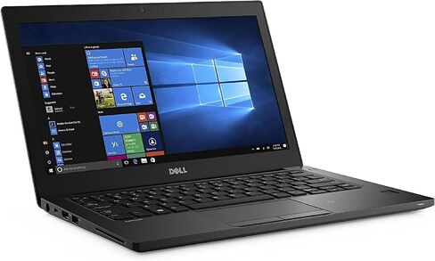 Dell Latitude 7280 FHD Touch Screen, Intel Core i5-6300U X2 2.4GHz 8GB 256GB SSD 12.5 inches, Black (Renewed) in Saudi Arabia