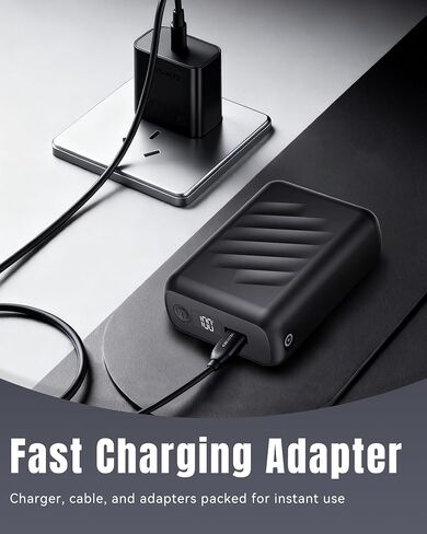 مخرج تيار مستمر 7.4 فولت 20000 مللي أمبير في الساعة USB 5V2A حزمة بطارية ملابس ساخنة للنساء والرجال سترة معطف بطانية كرسي تخييم شاحن بنك طاقة لWulcea Venustas Wasoto Weamest Kovnlo Gotobi Ororo Tidewe Mnzz in Kuwait