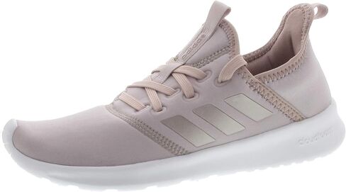 adidas Women's Cloudfoam Pure 2.0 Running Shoes, Core Black/Core Black/Light Purple, 8.5 M US in Saudi Arabia