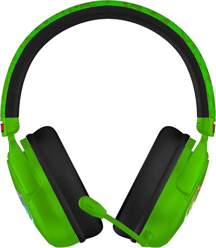 SUBSONIC - Brawl Stars Wireless Gaming Headset with LED and Detachable Microphone. Officially Licensed Gaming Headset, Compatible with Consoles, PCs, Tablets and Smartphones - Green in Saudi Arabia