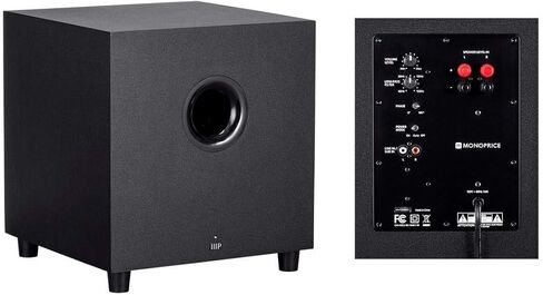 Monoprice 133831 Premium 5.1.2-Ch. Immersive Home Theater System - Black With 8 Inch 200 Watt Subwoofer in Saudi Arabia