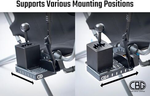 Chen Bros' Garage™ Shifter Mount Pro (SMC-01) [من أجل Playseat Challenge X ActiFit Thrustmaster Fanatec Moza] in Saudi Arabia