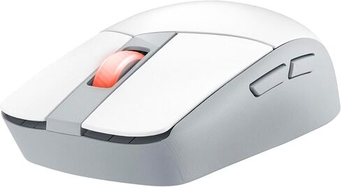 ماوس الألعاب اللاسلكي ASUS ROG Strix Impact III، خفيف الوزن 57 جيجا، مستشعر 36K DPI، بلوتوث و2.4 جيجا هرتز RF، ROG SpeedNova، عمر بطارية يصل إلى 618 ساعة، مفاتيح قابلة للاستبدال، جهاز استقبال ROG Omni، أبيض in Saudi Arabia