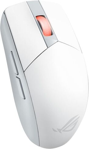 ماوس الألعاب اللاسلكي ASUS ROG Strix Impact III، خفيف الوزن 57 جيجا، مستشعر 36K DPI، بلوتوث و2.4 جيجا هرتز RF، ROG SpeedNova، عمر بطارية يصل إلى 618 ساعة، مفاتيح قابلة للاستبدال، جهاز استقبال ROG Omni، أبيض in Saudi Arabia