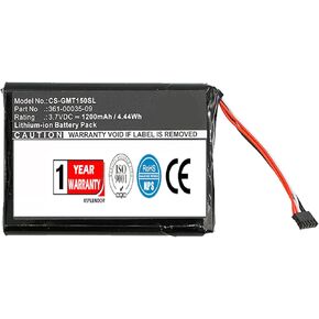 بطارية بديلة XPS متوافقة مع Garmin T 5 mini TT 15 mini PN 361-00035-09 in Kuwait