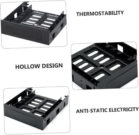 ARTIBETTER 3pcs Internal Hard Disk Mounting Bracket for Drive Bay Converts to Ssd High Temperature Resistant Easy Installation Enhanced Heat Dissipation Design in Saudi Arabia