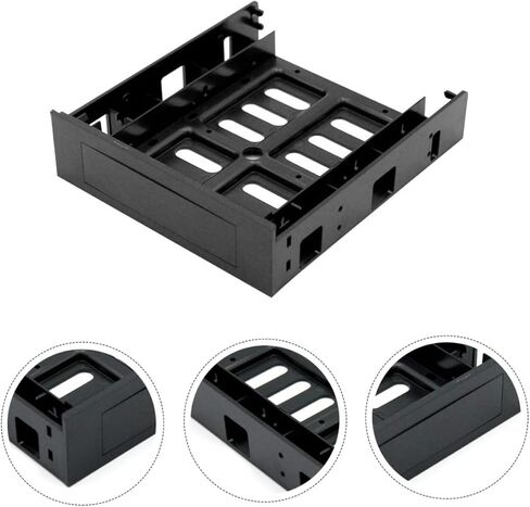 ARTIBETTER 3pcs Internal Hard Disk Mounting Bracket for Drive Bay Converts to Ssd High Temperature Resistant Easy Installation Enhanced Heat Dissipation Design in Saudi Arabia