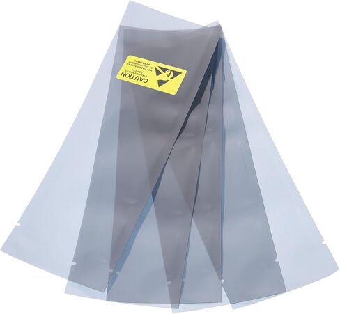 Anti Static Bags Shielding Bag 100pcs 2.4x7inch(6x18cm) Open Top with Labels for Hard Drive HDD SSD in Saudi Arabia