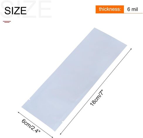 Anti Static Bags Shielding Bag 100pcs 2.4x7inch(6x18cm) Open Top with Labels for Hard Drive HDD SSD in Saudi Arabia