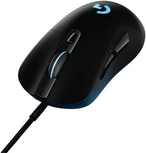 Logitech G403 Prodigy RGB Gaming Mouse – 16.8 Million Color Backlighting, 6 Programmable Buttons, Onboard Memory, Up to 12,000 DPI (Renewed) in Saudi Arabia