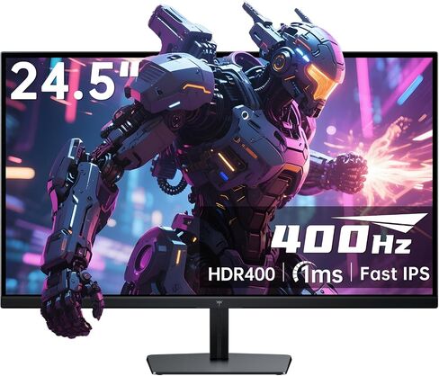 شاشة KTC مقاس 24 بوصة، شاشة IPS سريعة 1080p 144 هرتز 165 هرتز 1 مللي ثانية، 125.25% sRGB، HDR، شاشة كمبيوتر بدون حدود للألعاب، FreeSync Premium & G-Sync، HDMI 2.0x2، DP1.4x2، دعم Vesa، العناية بالعين للاعبين in Saudi Arabia