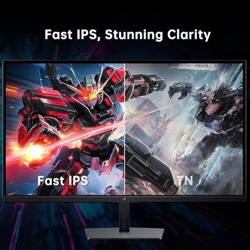 شاشة KTC مقاس 24 بوصة، شاشة IPS سريعة 1080p 144 هرتز 165 هرتز 1 مللي ثانية، 125.25% sRGB، HDR، شاشة كمبيوتر بدون حدود للألعاب، FreeSync Premium & G-Sync، HDMI 2.0x2، DP1.4x2، دعم Vesa، العناية بالعين للاعبين in Saudi Arabia