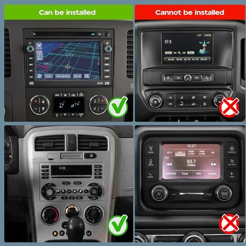 Android 14 Double Din Car Stereo Upgrade Radio for Chevrolet Silverado 1500HD 2500HD 3500HD 2007-2014,10.1" Carplay Android Auto GPS WiFi Bluetooth RDS DSP SWC Mirrorlink Mic Backup Camera in Saudi Arabia