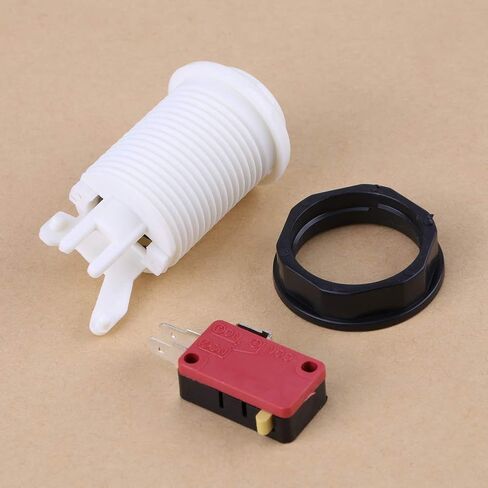 2 Player Game Buttons, Classic Game Accessories Parts Long Start Button DIY Kit 1P and 2P Player Push Buttons for Joystick Games in Saudi Arabia