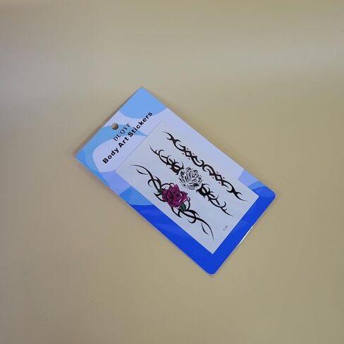 Body Art Stickers, Waterproof Fake Body Art Stickers for Women Men, for Arm Leg Face Festival in Saudi Arabia