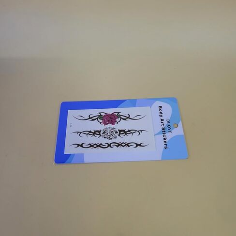 Body Art Stickers, Waterproof Fake Body Art Stickers for Women Men, for Arm Leg Face Festival in Saudi Arabia
